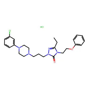 NEFAZODONE HYDROCHLORIDE structure