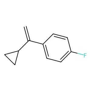 1-(1-Cyclopropylvinyl)-4-fluorobenzene structure