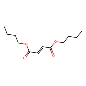 dibutyl but-2-enedioate structure