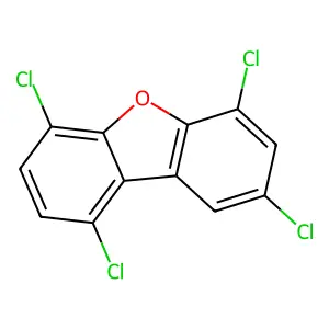 Compound C12H4Cl4O structure