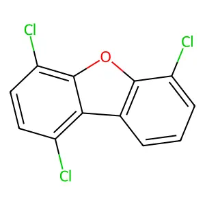 Compound C12H5Cl3O structure