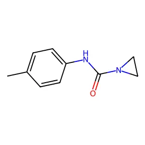p-Tolyl-N-carbamoylaziridine structure