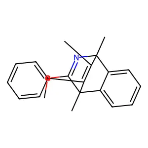 10-methoxy-1,8,12-trimethyl-11-phenyl-9-azatricyclo[6.2.2.02,7]dodeca-2,4,6,9,11-pentaene structure
