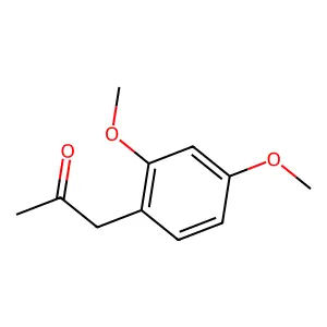 1-(2,4-dimethoxyphenyl)propan-2-one structure