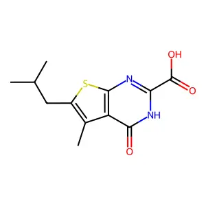 Tiprinast structure