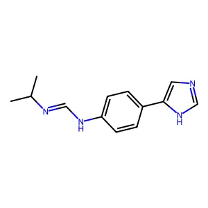 Mifentidine structure
