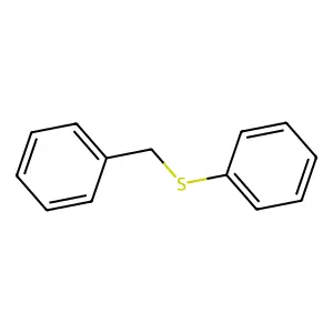 BENZYL PHENYL SULFIDE structure