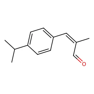 Compound C13H16O structure