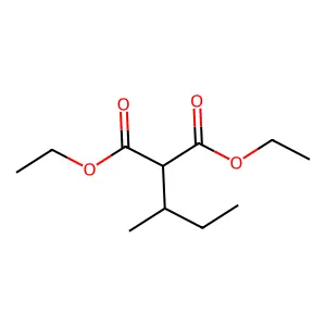 Diethyl (1-methylpropyl)malonate structure