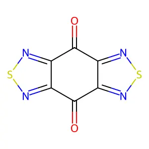 [1,2,5]thiadiazolo[3,4-f][2,1,3]benzothiadiazole-4,8-dione structure