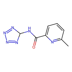 Compound C8H8N6O structure