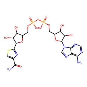 Tiazofurin adenine dinucleotide structure