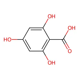 Compound C7H6O5 structure