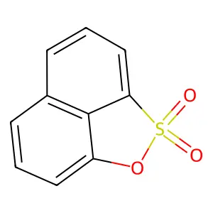 Compound C10H6O3S structure
