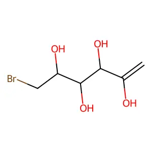 1,2-Anhydro-6-bromomannitol structure