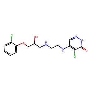 Ridazolol structure