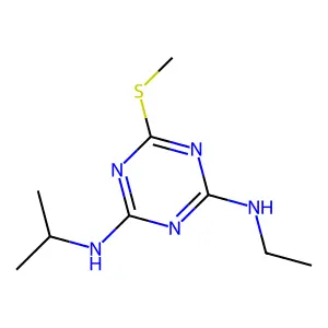 Ametryn structure