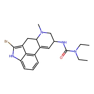 Bromerguride structure