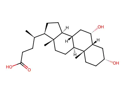 Hyodesoxycholsaeure structure