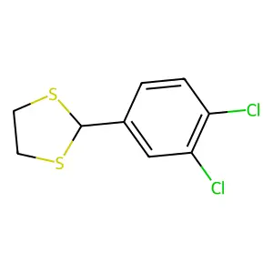Compound C9H8Cl2S2 structure