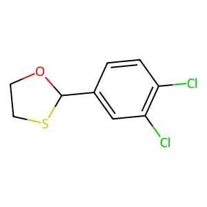 2-(3,4-Dichlorophenyl)-1,3-oxathiolane structure