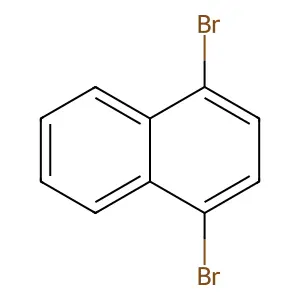 Compound C10H6Br2 structure