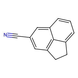1,2-dihydroacenaphthylene-4-carbonitrile structure