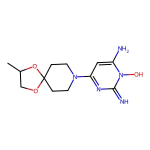 Compound C12H19N5O3 structure