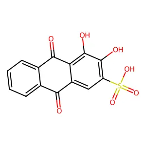 Compound C14H8O7S structure
