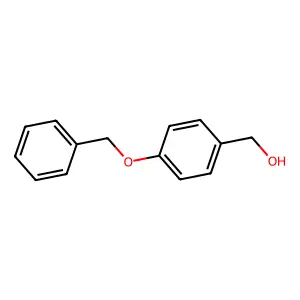 (4-phenylmethoxyphenyl)methanol structure