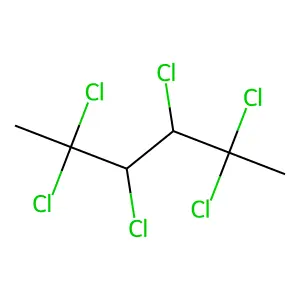 Compound C6H8Cl6 structure