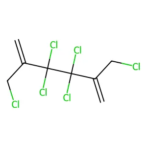 Compound C8H8Cl6 structure