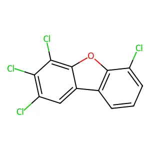 Compound C12H4Cl4O structure