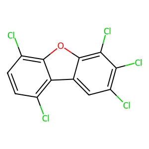 Compound C12H3Cl5O structure