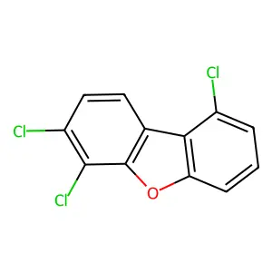 Compound C12H5Cl3O structure