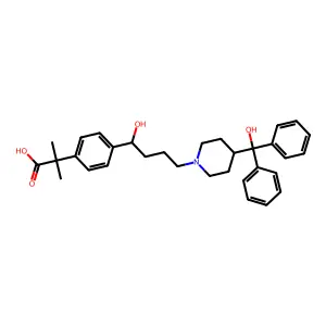 fexofenadine structure
