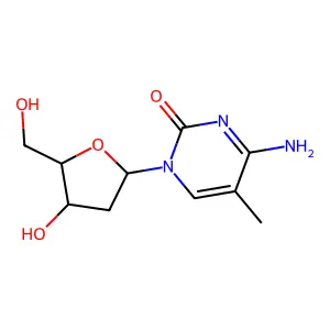 5-Methyl-2'-deoxycytidine structure