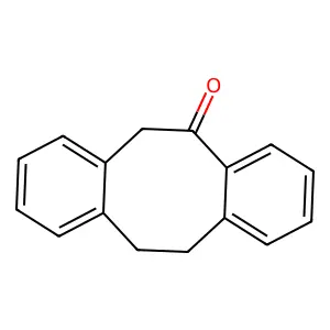 11,12-Dihydrodibenzo[a,e]cycloocten-5(6H)-one structure