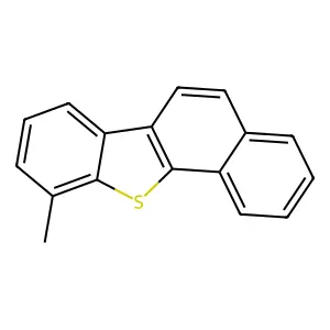 10-methyl benzo(b)naphtho(2,1-d)thiophene structure