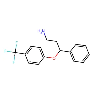 Norfluoxetine structure
