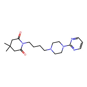 Gepirone structure