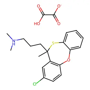 Compound C21H24ClNO5S structure