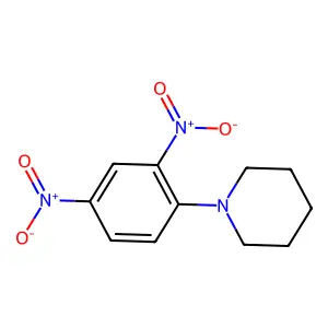 1-(2,4-dinitrophenyl)piperidine structure