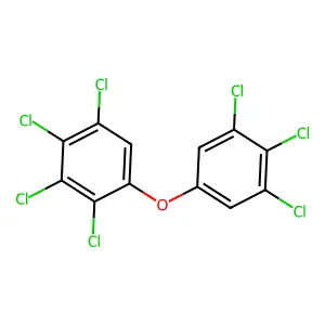 1,2,3,4-tetrachloro-5-(3,4,5-trichlorophenoxy)benzene structure