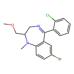 Metaclazepam structure