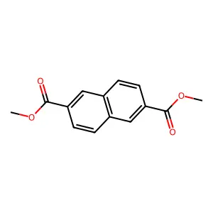 Dimethyl 2,6-naphthalenedicarboxylate structure