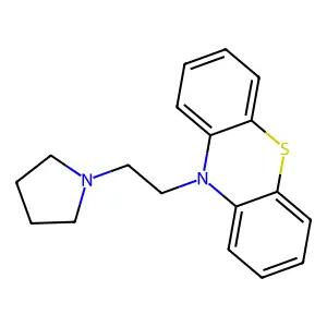 Pyrathiazine structure
