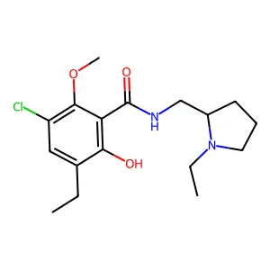 Eticlopride structure