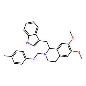 Compound C28H31N3O2 structure