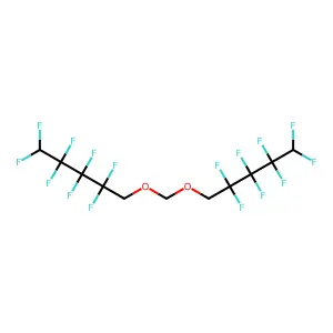 1,1,2,2,3,3,4,4-octafluoro-5-{[(2,2,3,3,4,4,5,5-octafluoropentyl)oxy]methoxy}pentane structure